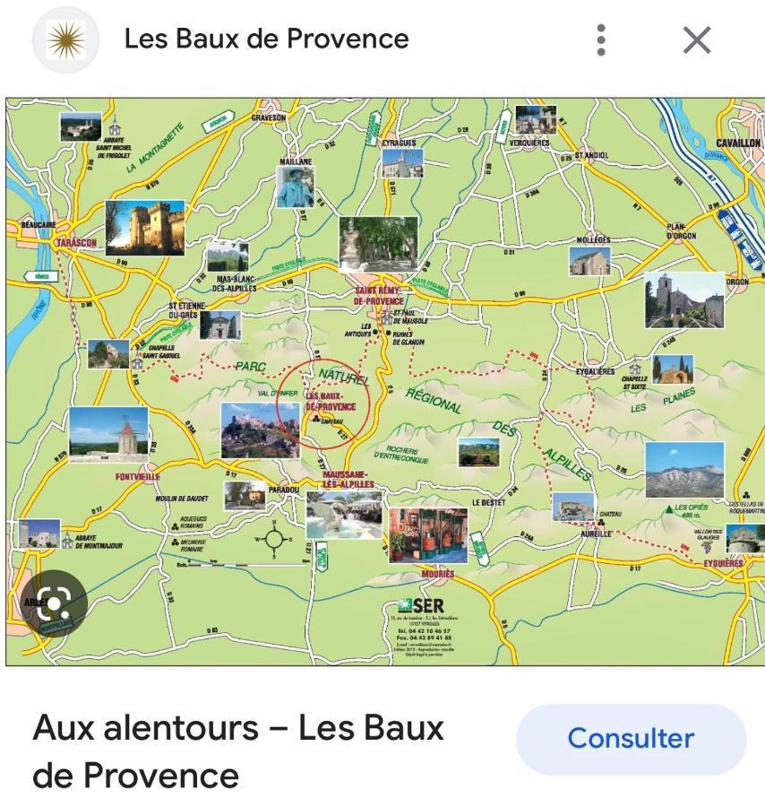Lou Bonur Daire Les Baux-de-Provence Dış mekan fotoğraf