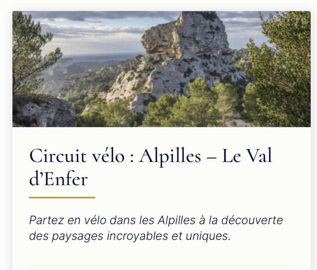 Lou Bonur Daire Les Baux-de-Provence Dış mekan fotoğraf